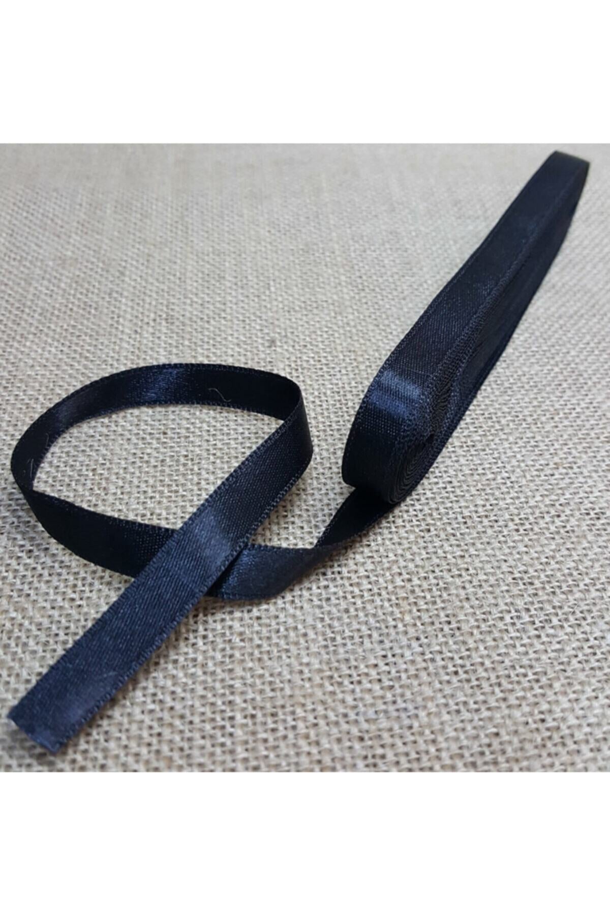 10 Metre Siyah Saten Kurdele 1cm – Kurdele – Kurdele