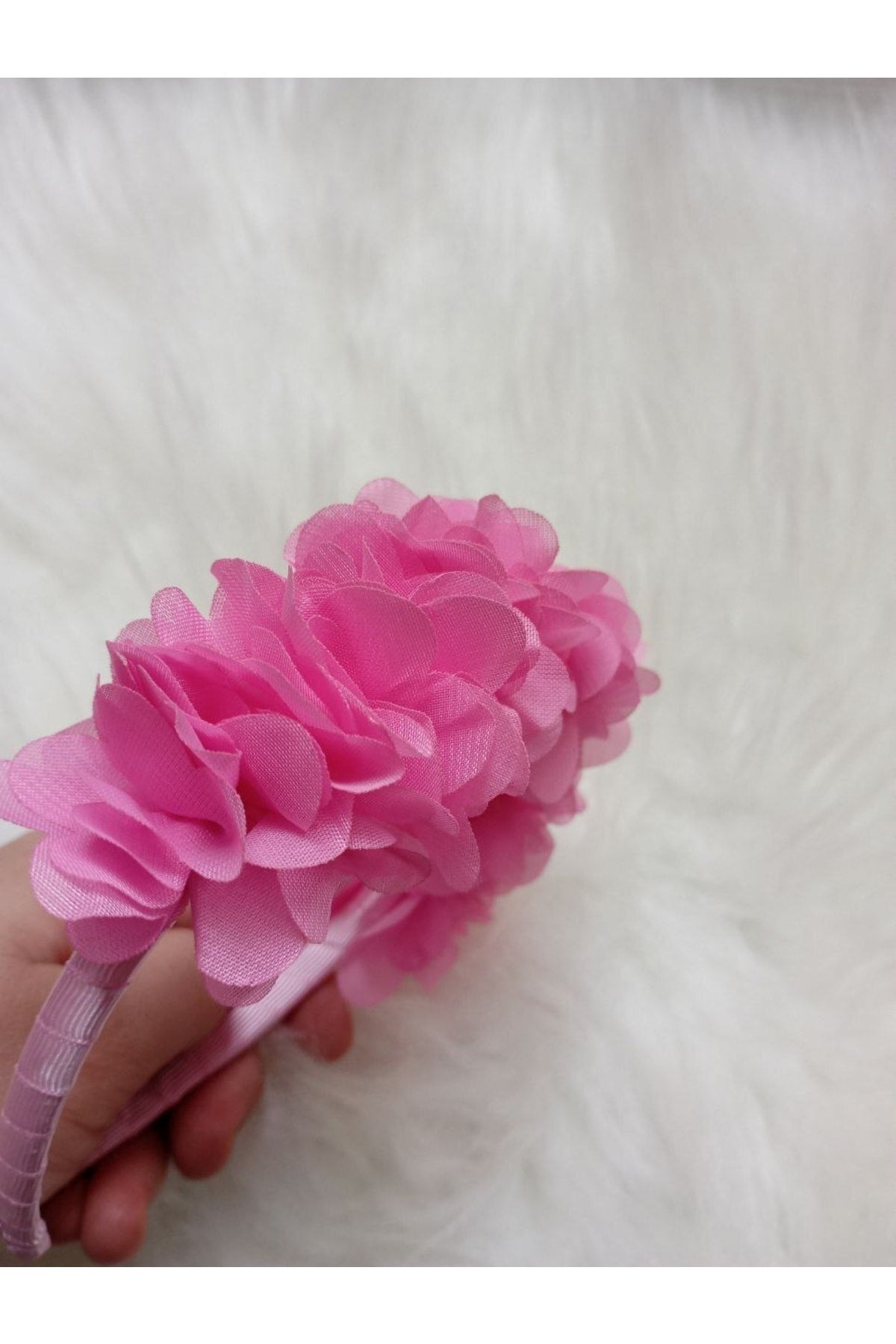 3d Çiçekli Taç Toka Kız Çocuk Yetişkin Çember Toka El Emeği Özel Üretim – Taç