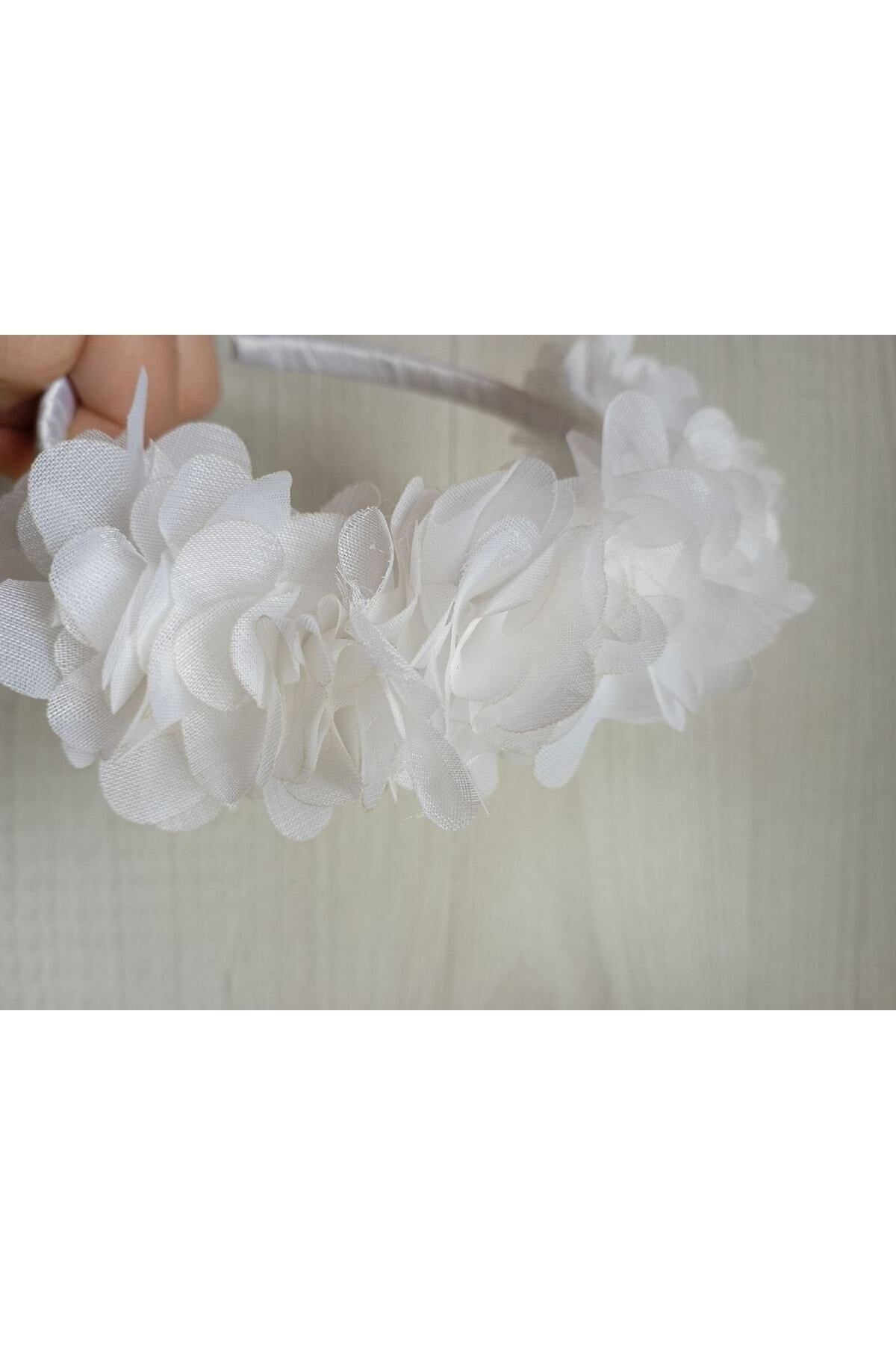 3d Çiçekli Taç Toka Kız Çocuk Yetişkin Çember Toka El Emeği Özel Üretim – Taç