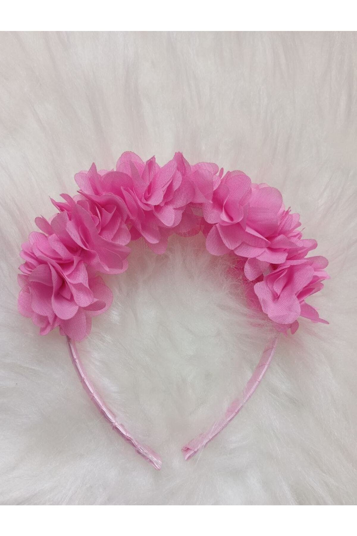 3d Çiçekli Taç Toka Kız Çocuk Yetişkin Çember Toka El Emeği Özel Üretim – Taç