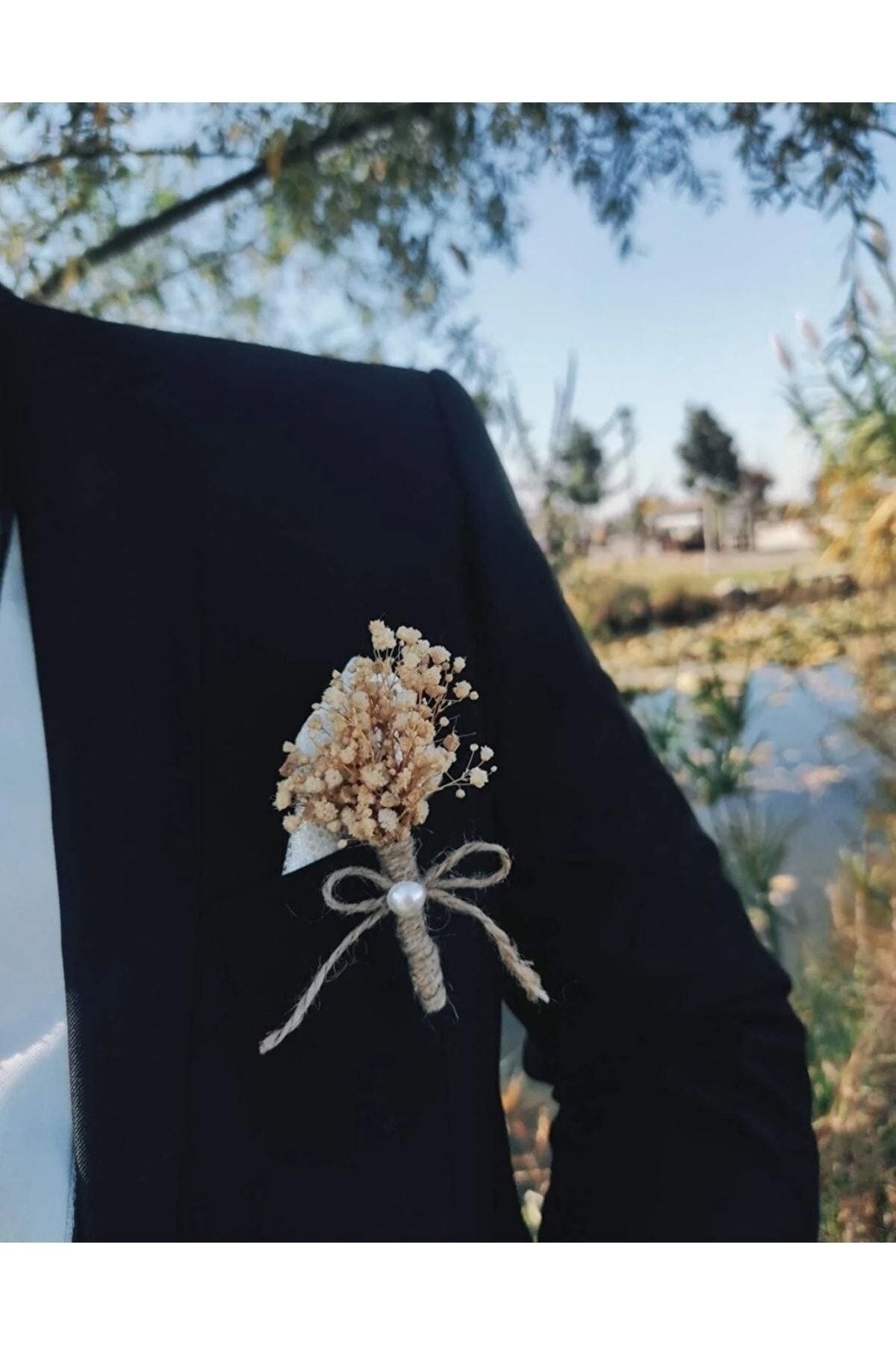 Damat Yaka Çiçeği Iğnesi Sağdıç Yaka Çiçeği Iğnesi – Yaka Iğnesi