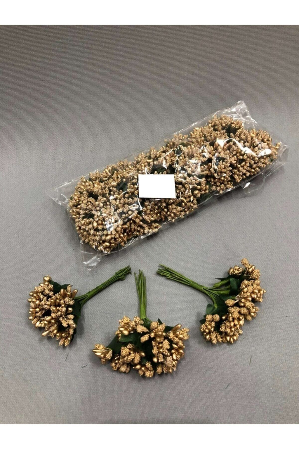Altın Sarısı Gold Pıtırcık Cipso Nikah Şekeri Süsleme Tohum (1 Paket 144 Lü ) – Yapay Çiçek Dekor,