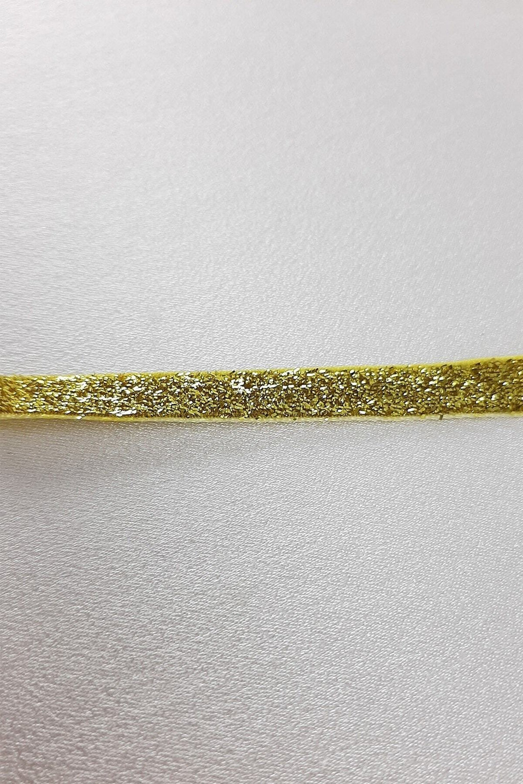 Altın Sarısı Simli Kadife Kurdele En 1 Cm 1 Metre – Kurdele – Kurdele