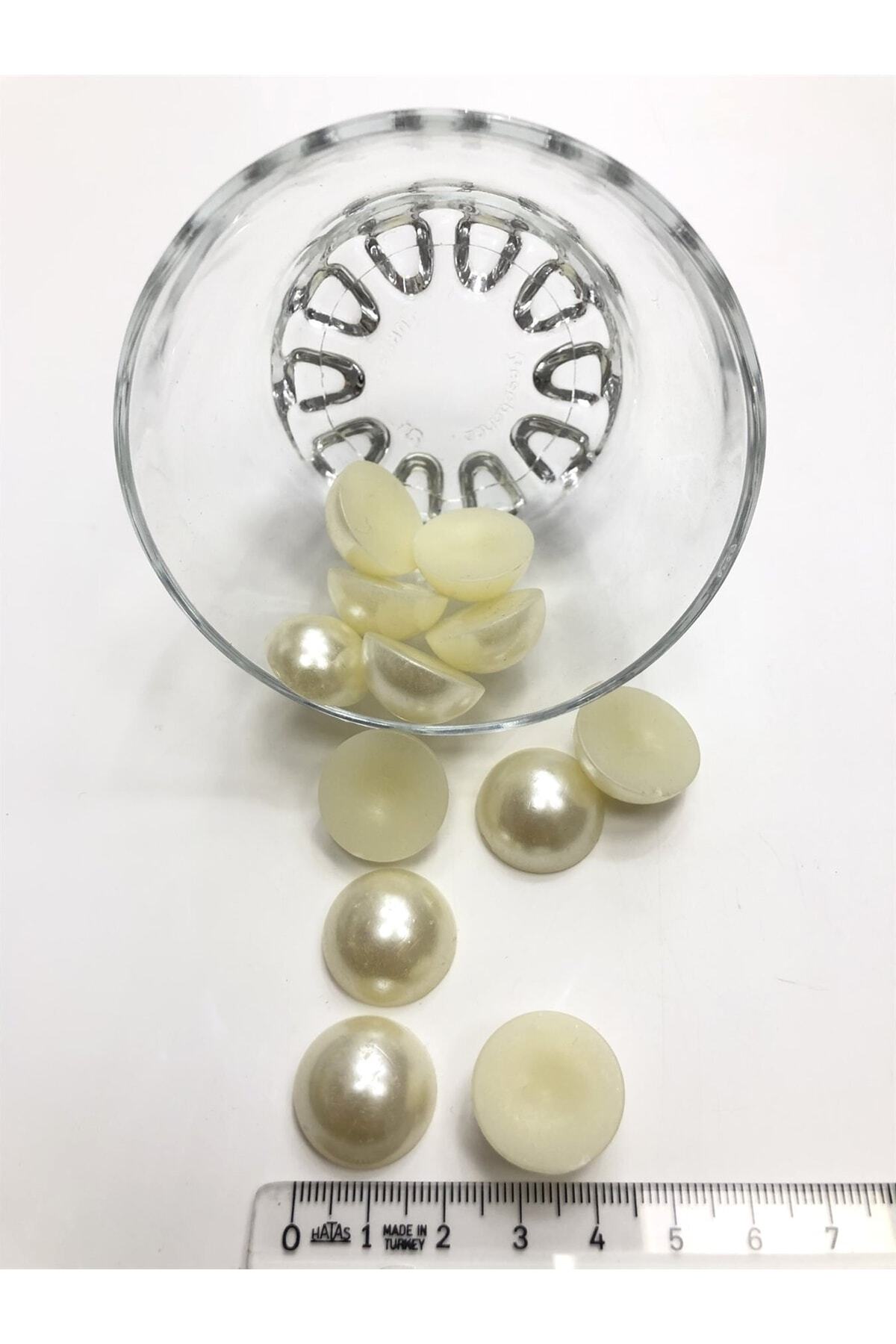 Yarım Inci Boncuk Plastik 1 Paket 50 gram – Boncuk